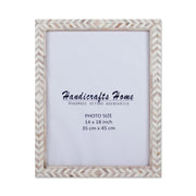 Taj Pattern Bone Inlay Picture Frame