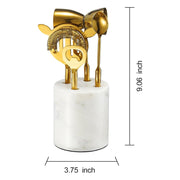 Marble and Gold Bar Tool Set