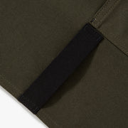 Olive Canvas Full-Coverage Apron