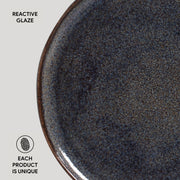 Reactive Glaze Dinner Plate Set