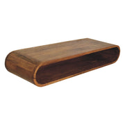 Curved Mango Wood Wall Console
