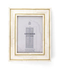 Bone Tile Brass Inlay Picture Frame