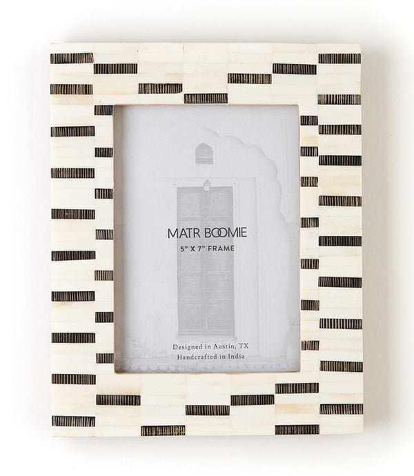 Inlaid Bone Tile Picture Frame