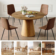 Round Pedestal Dining Set Four – dining room set (view 7) | Roost & Roam
