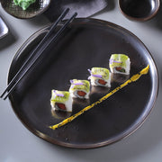 Speckled Ceramic Dinner Plate Set