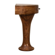 Mango Wood Pedestal Console Table
