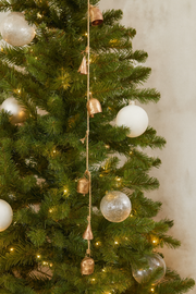 Brass-Tone Metal Bell Hanging Garland