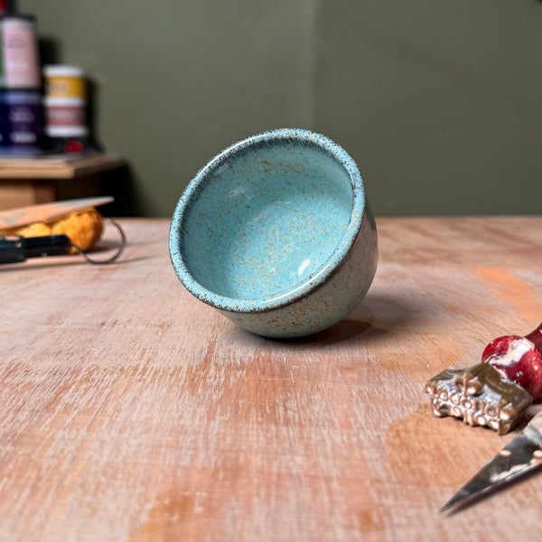 Glazed Stoneware Espresso Cup