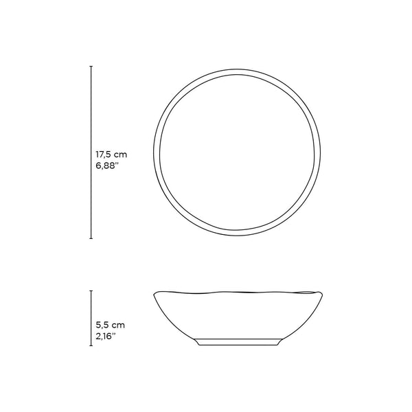 Reactive Glaze Ceramic Bowl Set