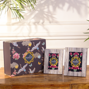Pinstripe Inlay Photo Frame Set