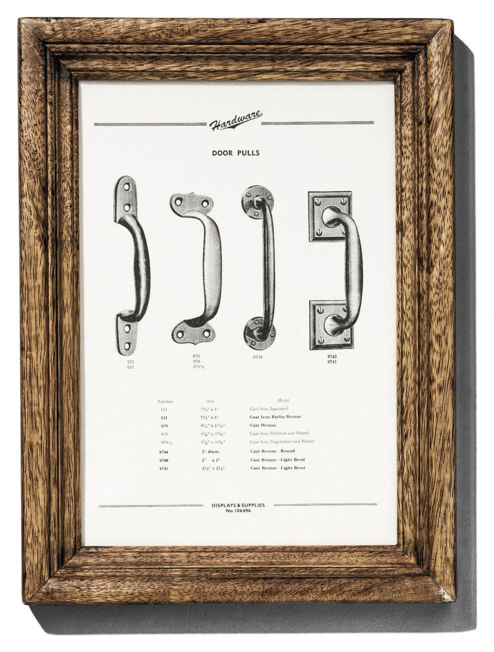 A considered small thing for any wall