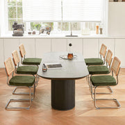 Cane Back Cantilever Dining Chair Set – dining room set (view 8) | Roost & Roam