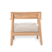 Acacia Wood Outdoor Club Chair