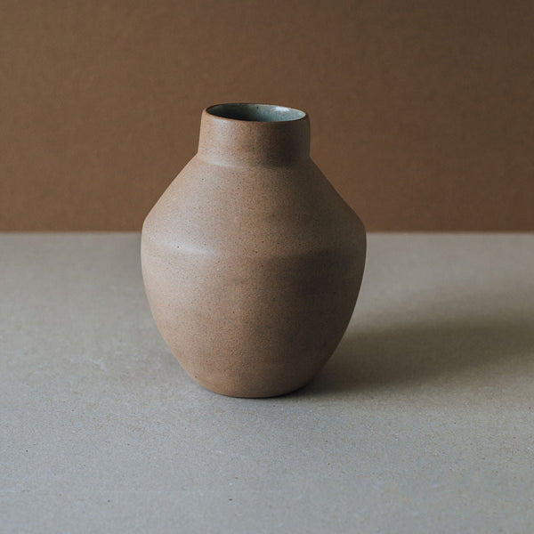 Wheel-Thrown Mixed Clay Ceramic Vase