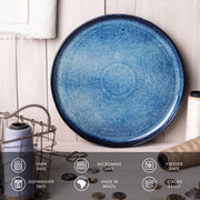 Reactive Glaze Dinner Plate Set