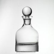 Handblown Honeycomb-Etched Spirit Decanter