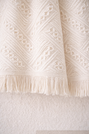 Turkish Cotton Fringe Hand Towel Set