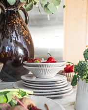 Carved Ceramic Coupelle Bowl Set – bowls (view 12) | Roost & Roam