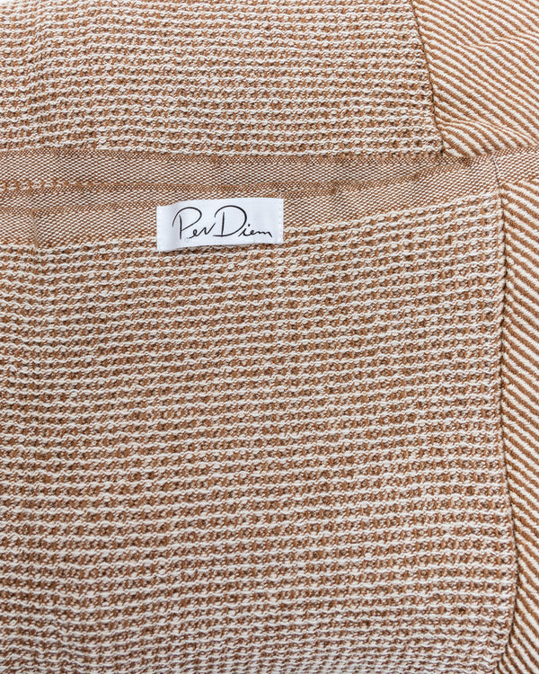 Waffle-Knit Cotton Blend Throw – throws & blankets (view 4) | Roost & Roam