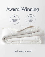 Weighted Cotton Throw Blanket