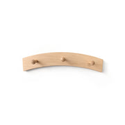 Solid Wood Arched Shaker Peg Coat Rack