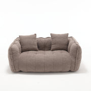 Boucle Channel-Tufted Loveseat Sofa — additional product view 18