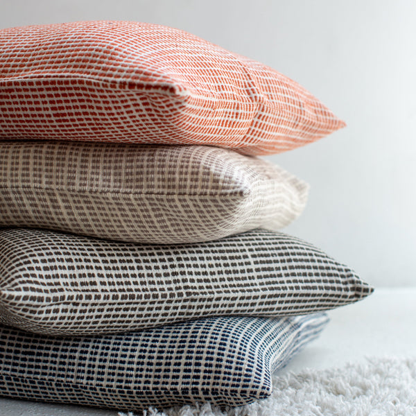 Pick-Up Weave Cotton Cushion