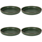 Reactive Glaze Ceramic Appetizer Plate Set