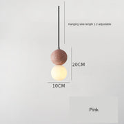 Terrazzo Globe Pendant Light