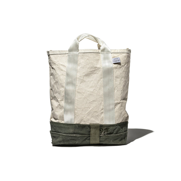 Upcycled Canvas Laminated Tote Bag