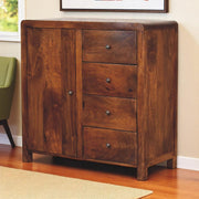 Chestnut Mango Wood Storage Cabinet