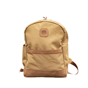 Ripstop Canvas Leather-Trim Backpack