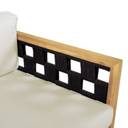 Rope-Woven Acacia Outdoor Daybed — additional product view 13