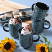 Speckled Ceramic Mug Set of Four