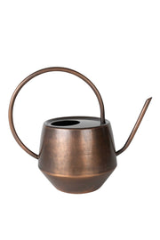Hammered Copper-Finish Iron Watering Can