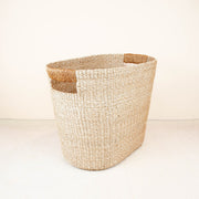 Handwoven Abaca Oval Basket Set