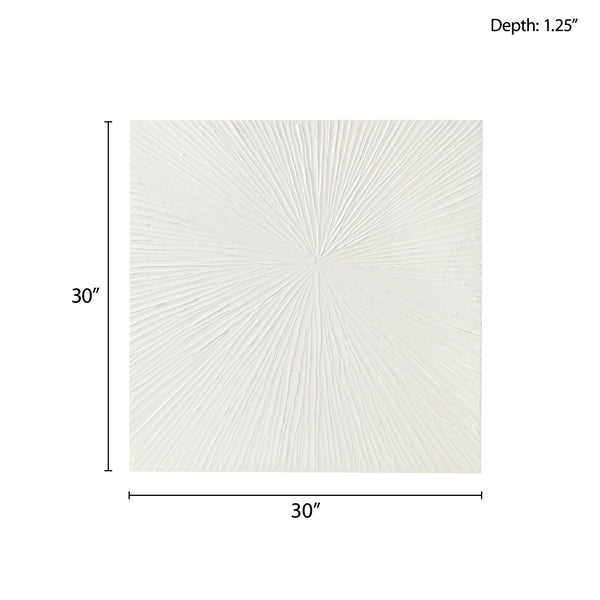 Gloss Resin Dimensional Burst Wall Art