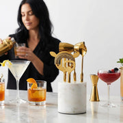 Marble and Gold Bar Tool Set — alternate view or variant option