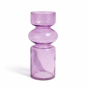 Frosted Glass Sculptural Vase