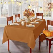 Stain-Resistant Polyester Rectangle Tablecloth