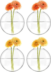 Wall-Hung Glass Propagation Vase Set