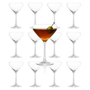 Hand Blown Martini Glass by Lemonsoda, 10oz, hand blown glass, available in sets of 2–24
