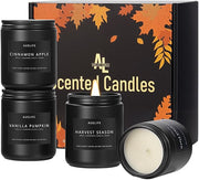 Autumn Soy Wax Candle Set Four Pack