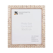 Taj Pattern Bone Inlay Picture Frame