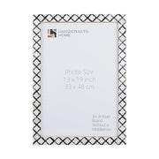 Bone Inlay Moroccan Pattern Picture Frame