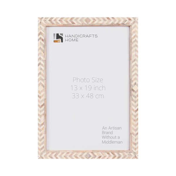 Taj Pattern Bone Inlay Picture Frame