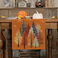 Autumn Forest Print Table Runner