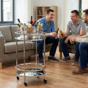 Hammered Stainless Steel Ice Bucket — alternate view or variant option