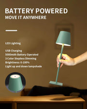 Cordless Dimmable LED Table Lamp Set