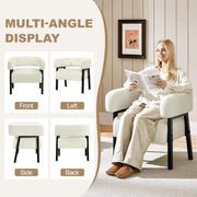Corduroy Barrel Accent Chair – chair (view 6) | Roost & Roam